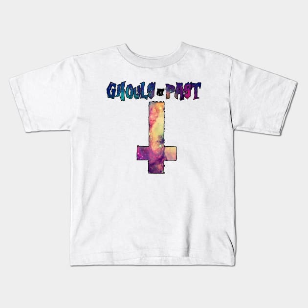 Ghouls At Past Galaxy Cross Tee Kids T-Shirt by GhoulsAtPast